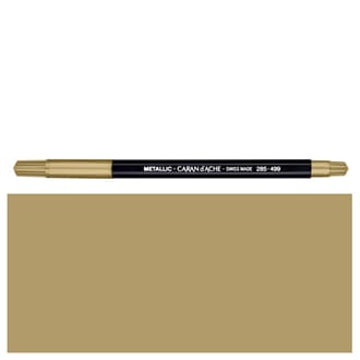 Caran d'ache: Fancolor Metallic Gold Colour Pens, 1/Pkg