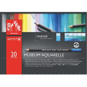 Caran d'ache: Museum Aquarelle Pencils, 20/Pkg