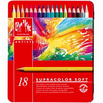 Caran d'ache: Supracolor Pencils, 18/Pkg