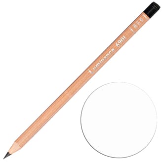 Caran d'Ache: White - Luminance Single Pencil, 1/Pkg