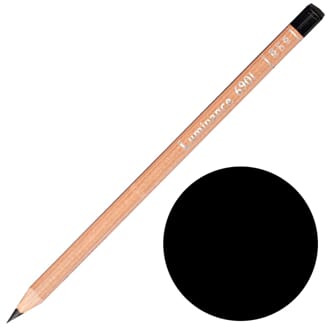 Caran d'Ache: Black - Luminance Single Pencil, 1/Pkg