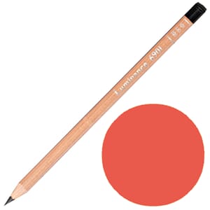 Caran d'Ache: Permanent red - Luminance Single Pencil, 1/Pkg