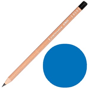 Caran d'Ache: Phthalocyanine blue - Luminance Single Pencil,