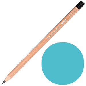 Caran d'Ache: Turquoise blue - Luminance Single Pencil, 1/Pk