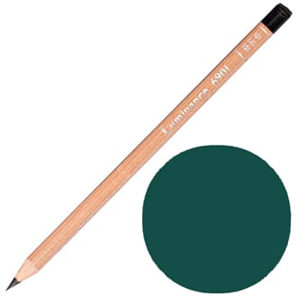 Caran d'Ache: Dark english green - Luminance Single Pencil,