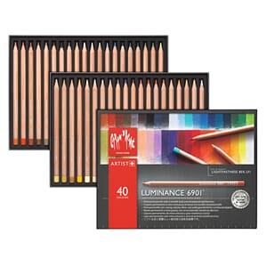 Caran d'ache: Luminance Colour Pencils, 40/Pkg
