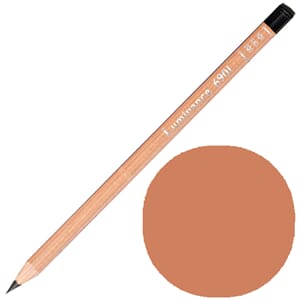 Caran d'Ache: Burnt ochre 50 prosent - Luminance Single Penc