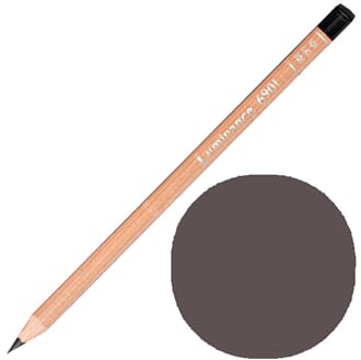 Caran d'Ache: Sepia 50 prosent - Luminance Single Pencil, 1/