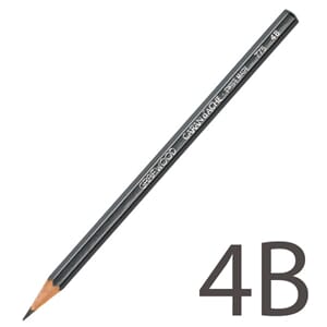 Graphite Line - Artist graphite pencil - 4B