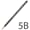 Graphite Line - Artist graphite pencil - 5B