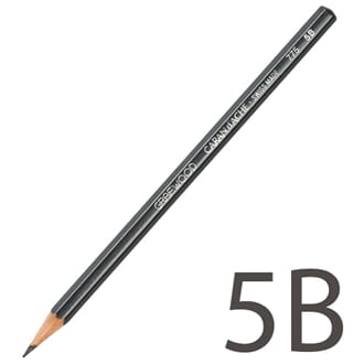Graphite Line - Artist graphite pencil - 5B