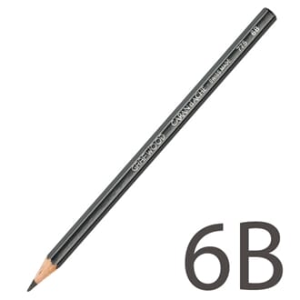 Graphite Line - Artist graphite pencil - 6B