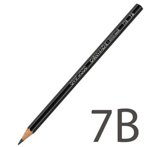 Graphite Line - Artist graphite pencil - 7B