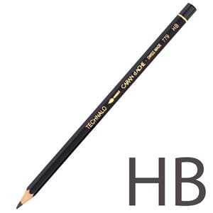 Technalo water-soluble graphite pencil, HB