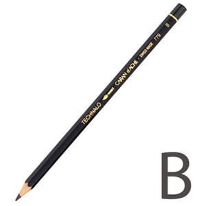 Technalo water-soluble graphite pencil, B