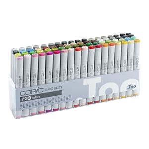 Copics Sketch - Set C, 72/Pkg