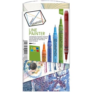 Derwent: Graphik Line Painter Set 2, 5/Pkg