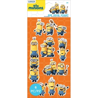 Minions Mini Flat Stickers - Minions Group