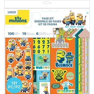 Minions Page Kit, str 30.5x30.5 cm