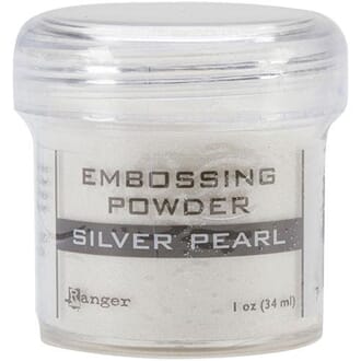 Ranger: Silver Pearl - Embossing Powder, 1 oz