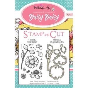LDRS: Daisy Daisy Stamp & Die Kit, 18/Pkg