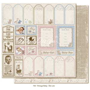 Maja Design: Die-Cuts - Vintage Baby