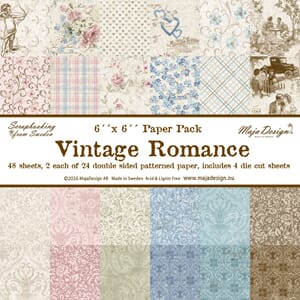 Maja Design: Vintage Romance Paper Pad 6x6