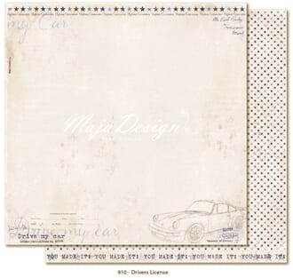 Maja Design: Drivers License - Denim & Friends