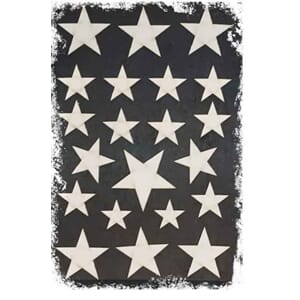 Papirdesign: Stjerner - chipboard tekst, 21/Pkg