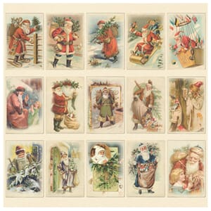 Pion: Santas - Images from the Past 12x2 inch