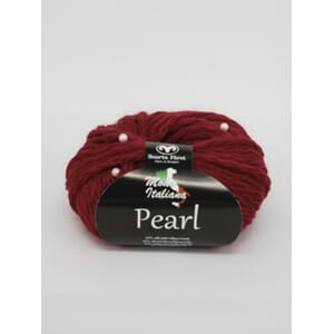 Svarta Fåret: Pearl - Rød, 50 g