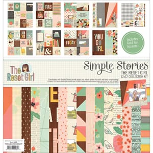 Simple Stories: The Reset Girl Collection Cardstock Kit