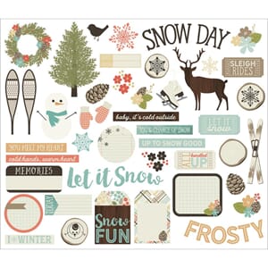 Simple Stories: Winter Wonderland Bits & Pieces Die-Cuts