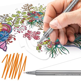 Staedtler: Triplus Fineliner - Kalahari Orange, 0.3 mm