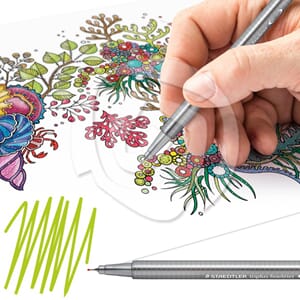 Staedtler: Triplus Fineliner - Lyse Grønn, 0.3 mm