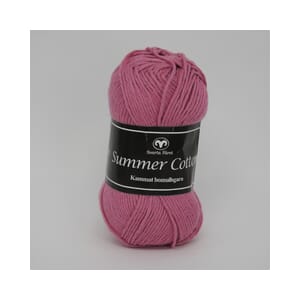 Svarta Fåret: Rosa - Summer Cotton, 50 gram
