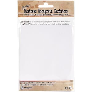 Tim Holtz: Distress Cardstock 12 Sheets, 4.25x5.5 inch