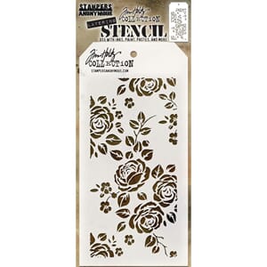 Tim Holtz: Roses Layered Stencil, 1/Pkg
