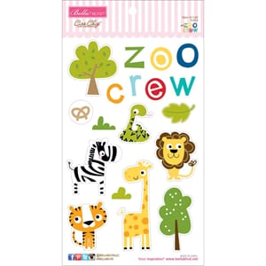 Bella Blvd: The Zoo Crew Chipboard Icons