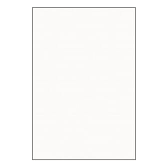 Kartongark A4 - White, 5 stk