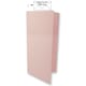 Doble kort DIN long - Baby Pink, 5 stk