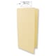 Doble kort DIN long - Beige, 5 stk