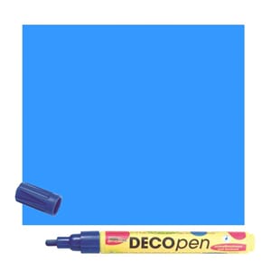 HOBBY LINE Decopen light blue 2-4 mm