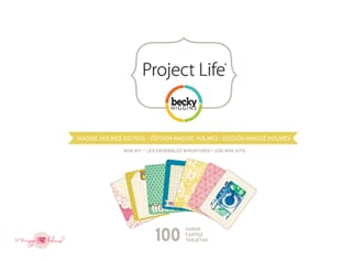 Project Life: Mini Kit - MH Styleboard