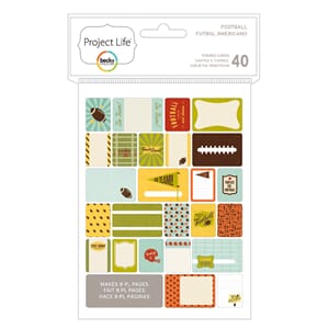 Project Life: Football - Themed Cards