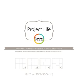 Project Life: Photo Pocket Pages 12/Pkg