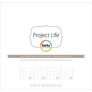 Project Life: Photo Pocket Pages 12/Pkg