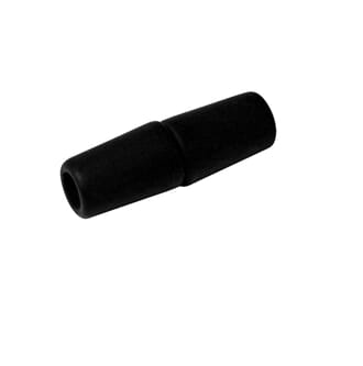 Magnetlås - 28x9mm, for 5mm snor - Sort - 1 stk