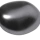 Steel Grey - 26x22mm - Glassvoks perle, 1 stk