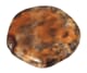 Red Earth - 19mm pentagon - Glass marble Disc, 1 stk